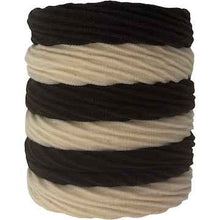 Scunci Ponytailers Natural 6 pack