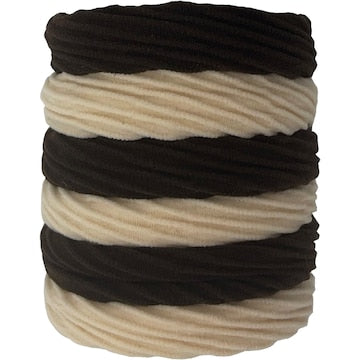 Scunci Ponytailers Natural 6 pack