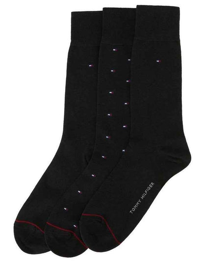 Dress Socks 3 Pack in Black