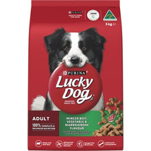 Lucky Dog Adult Minced Beef Vegetable & Marrowbone Dry Food 3kg