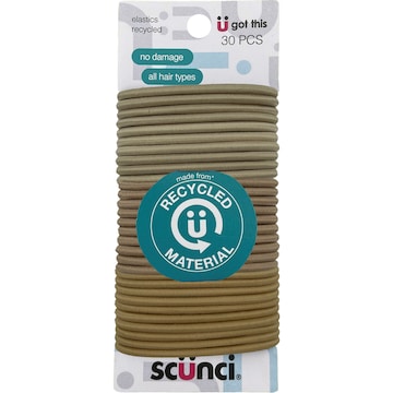 Scunci Hair Elastics 30 pack