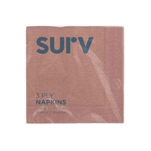 SURV 3PLY PATTERNED SERVIETTE