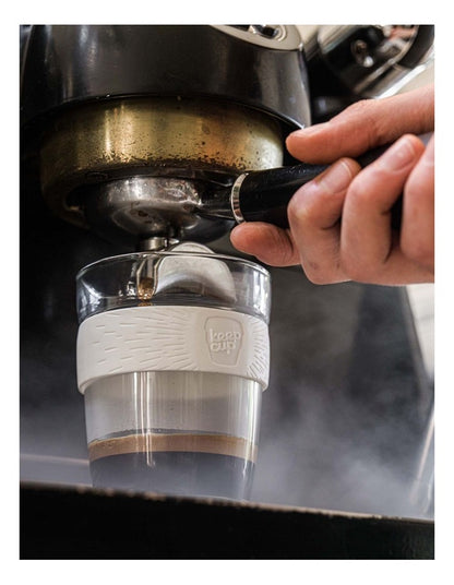 Brew, Reusable Glass Cup M 12oz/340ml in Eventide