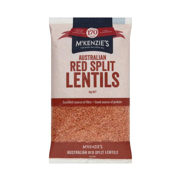 MCKENZIES LENTILS RED SPLIT