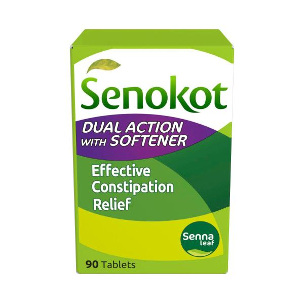 SENOKOT DUAL ACTION TABLETS 90PK