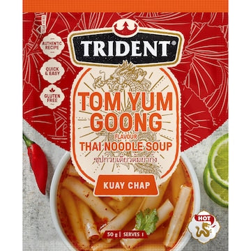 Trident Instant Soup Thai Tom Yum Goong With Noodle 50g