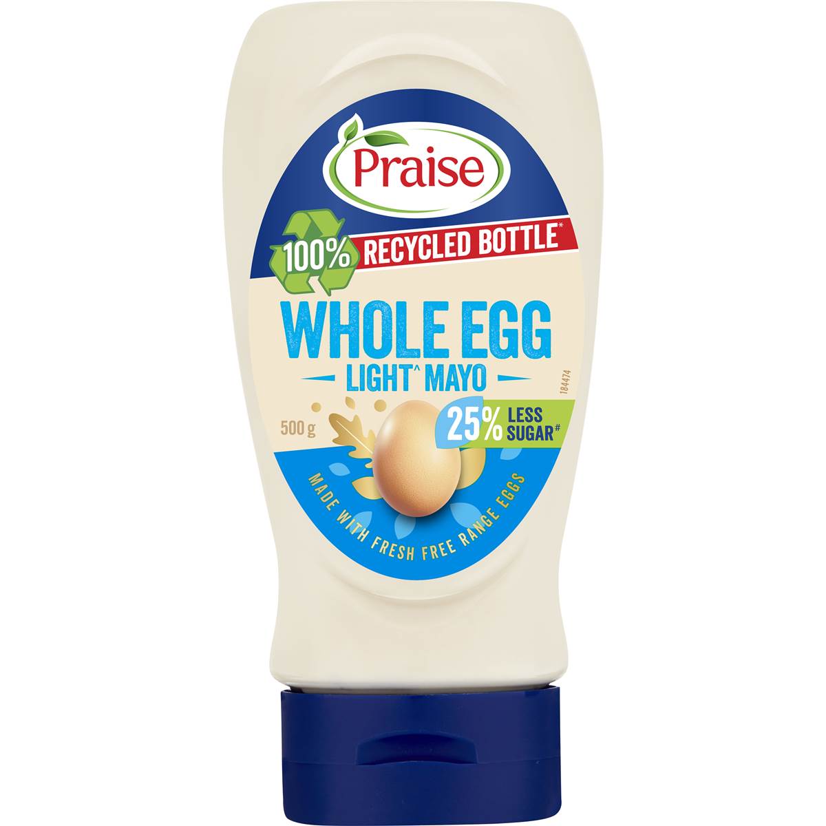 Praise Whole Egg Light Mayo 500g