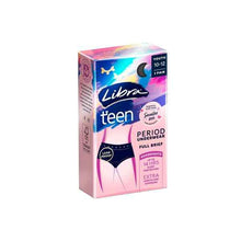 Teen Period Underwear Black Full Size 10-12