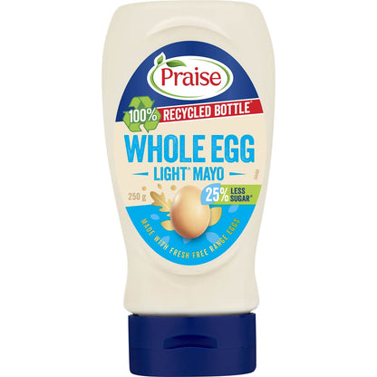 Praise Whole Egg Light Mayo 250g