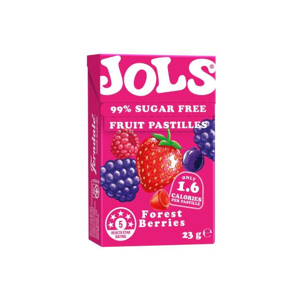 JOLS REFRESHING S/FREE PASTILLES:FOREST BERRIES:.:23 GRAM