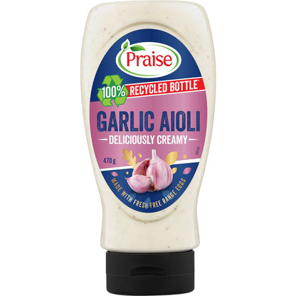 Praise Garlic Aioli 470g