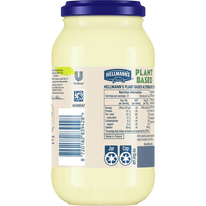 Hellmann's Plant Based Mayo 320g