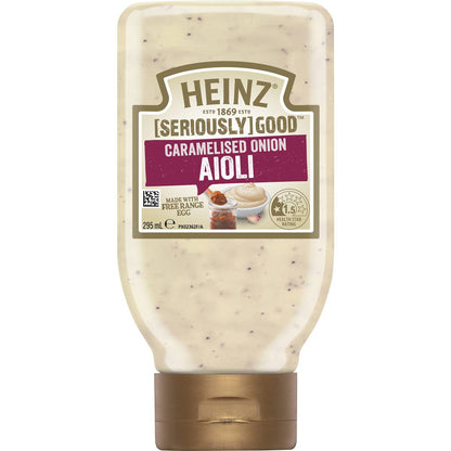 Heinz Seriously Good Caramelised Onion Aioli 295mL