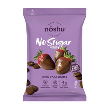 NOSHU NO SUGAR ADDED MILK CHOC MELTS 140G