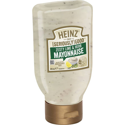 Heinz Zesty Lime & Herb Mayonnaise 295mL