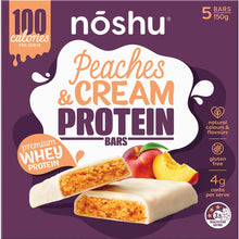 Noshu Peaches & Cream Protein Bars 5 pack