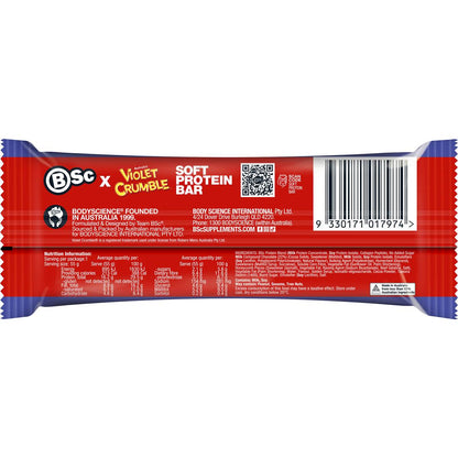BSC Soft Protein Bar Chocolate Honeycomb Flavour 55g