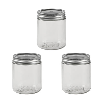 3 Preserving Jars - 550ml