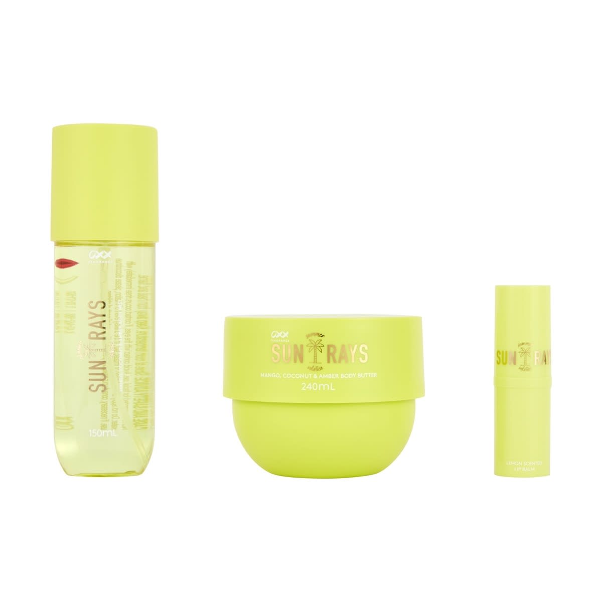 OXX Fragrance Sun Rays Summer Solstice Gift Set