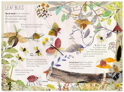 The Big Book Of Nature Art (Hardcover) by Yuval Zommer: Nature kids book