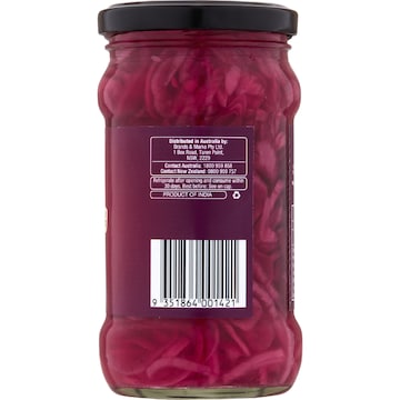 Bryne Co Sliced Red Onions 300g