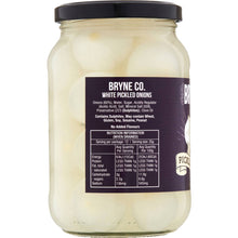 Bryne Co White Pickled Onions 500g