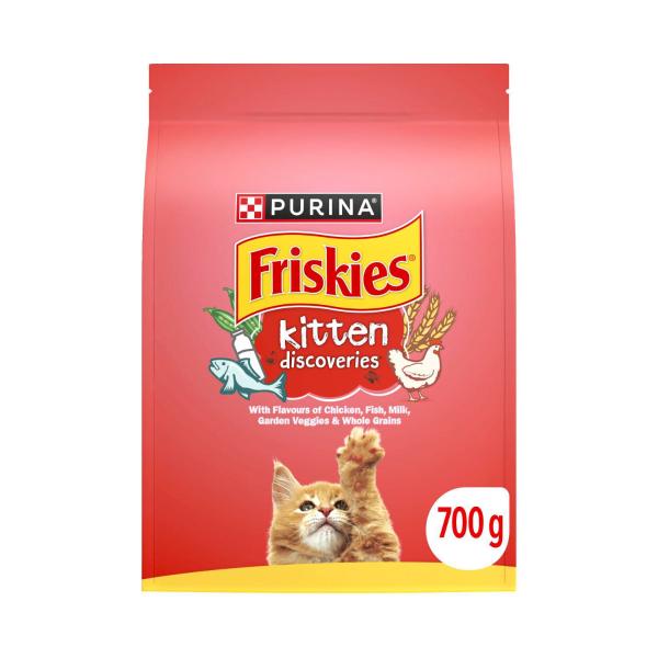 FRISKIES KITTEN DISCOVERIES DRY CAT FOOD 700 GRAM