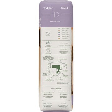 Tooshies ECO Nappies Size 4 Toddler 36 pack