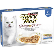 Fancy Feast Gravy Lovers Fish & Tuna Cat Food 85g x 6 pack