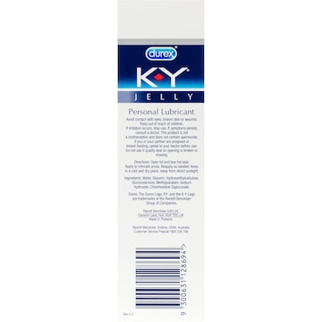 Durex KY Personal Lubricant Gel For Use With Condoms 100g