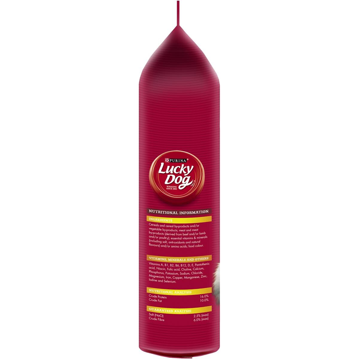Lucky Dog Adult Chicken, Vegetable & Pasta Dry Dog Food 3kg
