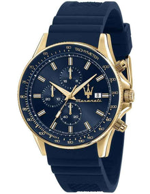Sfida Gold R8871640004 Watch In Blue