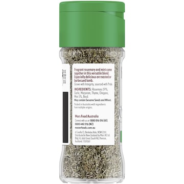 MasterFoods Lamb Herbs 15g