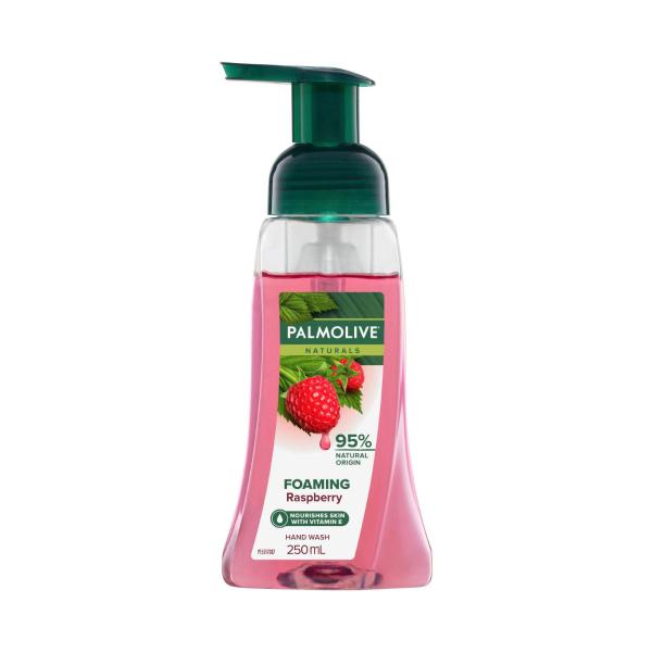 PALMOLIVE NATURALS FOAMING HAND WASH RASPBERRY 250ML