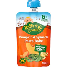 Rafferty's Garden Baby Food Pouch Pumpkin & Spinach Pasta Bake 6+ Months 120g