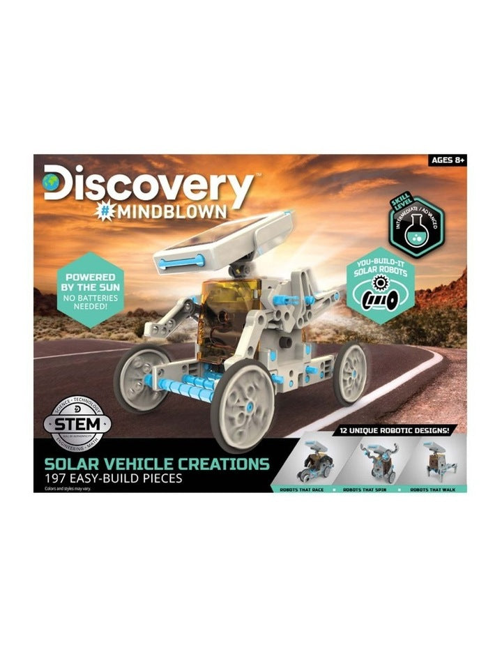 Toy Solar Vehicle Construction 197 Piece Set
