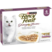 Fancy Feast Gravy Lovers Chicken Cat Food 85g x 6 pack
