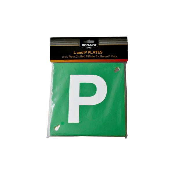 RODARA L & P PLATE 3 PACK SET (VIC-WA)