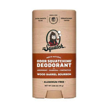 DR SQUATCH NATURAL DEODORANT WOOD BARREL BOURBON 75G