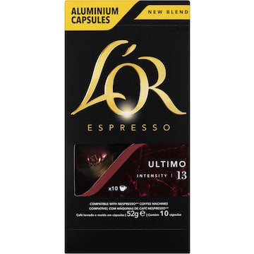 L'OR Espresso Ultimo Coffee Pods Nespresso Compatible 10 pack