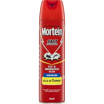 Mortein Odourless Flying Insect Spray 350g