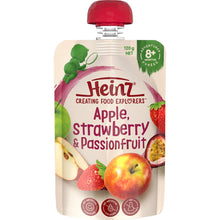 Heinz Baby Food 8+ Months Apple, Strawberry & Passionfruit 120g