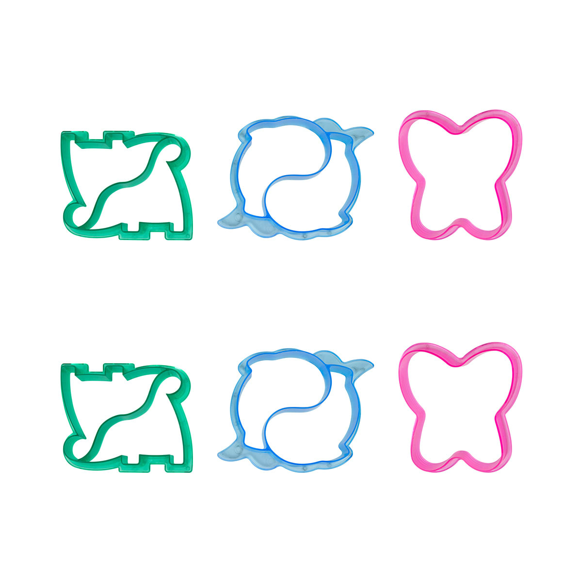 2 Pack Sandwich Cutters - Assorted
