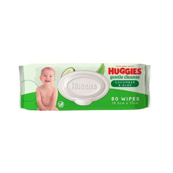 Lightly Fragranced Cucumber & Aloe Baby Wipes