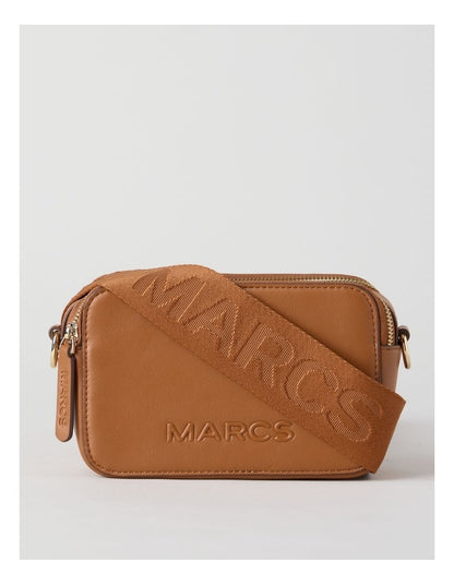 Budapest Camera Crossbody Bag In Tan