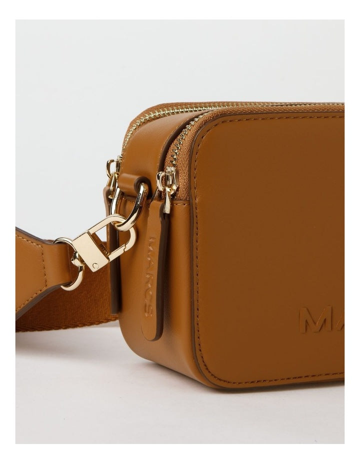 Budapest Camera Crossbody Bag In Tan