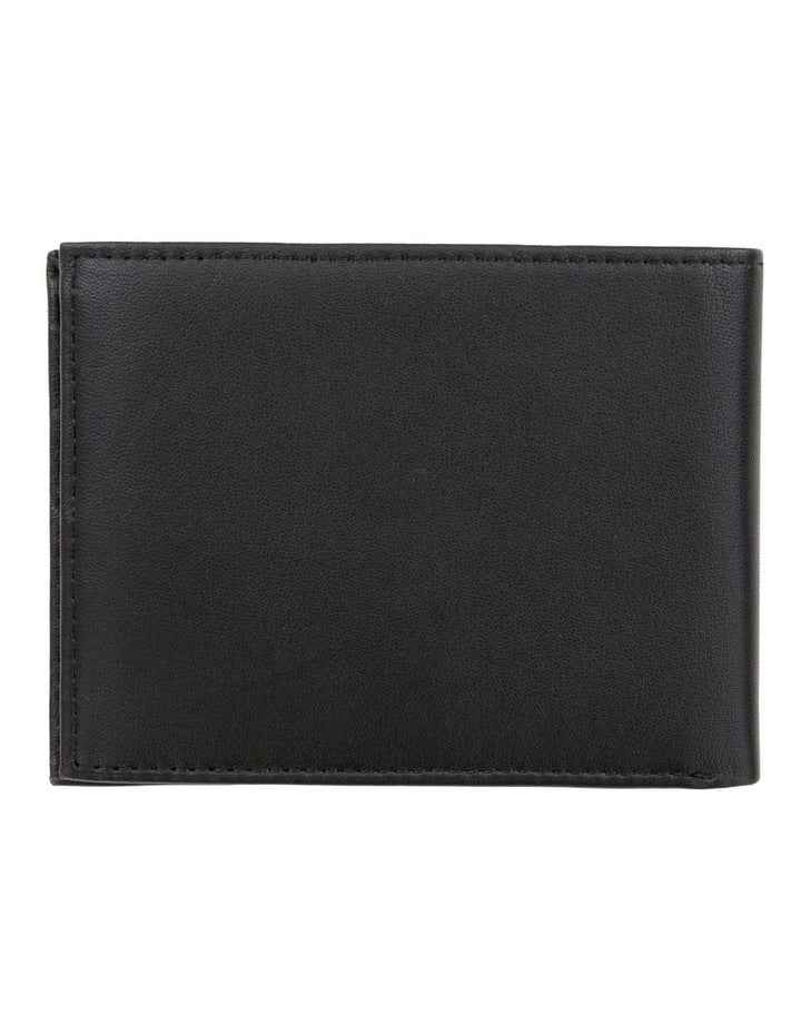 Leather Smooth CK 5CC Coin Wallet in Black