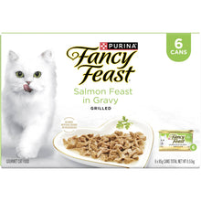Fancy Feast Salmon Feast In Gravy Cat Food 85g x 6 pack