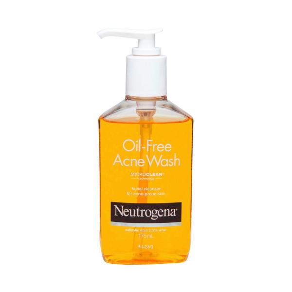 NEUTROGENA OIL FREE ACNE WASH FACE CLEANSER 175ML