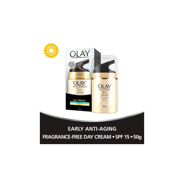 OLAY TOTAL EFFECTS CREAM GENTLE UV:.:50 GRAM